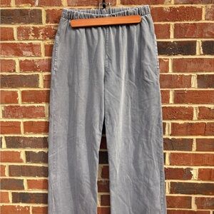 Brandy Melville Gray Elastic-Waist Sweatpants